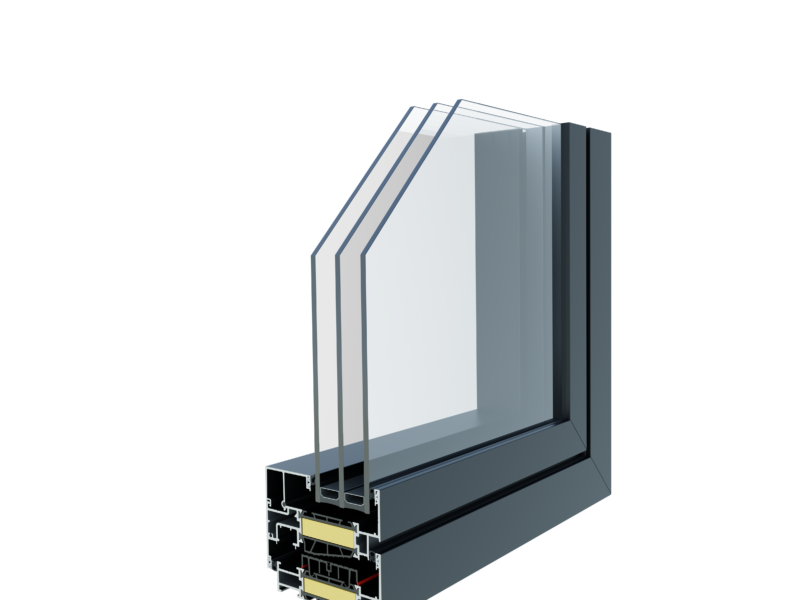 DECALU 88 Standard - profil aluminiu
